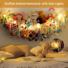 Stuffed Animal Net Or Hammock  Large Stuffed Animal Storage Macrame Toy Hammock