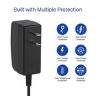 Us Power Supply Adapter Ac 100-240v To Dc 12v 1a Switching Power Cord Us Plug