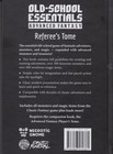 Old School Essentials  osr  Referee s Tome For D d 1st Ed Players - 246 Pages
