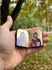 Diptych Icon Of Jesus Christ And The Mother Of God  2x1 6 In