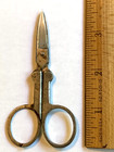 Antique Folding 1872 Marx Sewing Scissors Patented May 28 72 Over 150 Years Old 