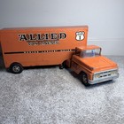 Vintage 60 s Tonka Allied Van Lines Movers Semi Truck Hauler Pressed Steel Toy