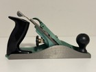 Vintage Mint Green No 4 Smoothing Wood Bench Plane - Unknown Logo