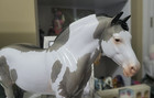 Peter Stone Model Horse Pinto Bunny Glossy