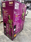 6 5 Ft  Animated Led App Controlled Ultra Skelly With Lifeeyes Lcd  no Stakes 