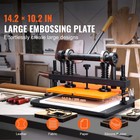 Leather Cutting Machine Embossing Plate Manual Die Cutter 0 47in Pressure Stroke