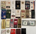 Lot Of 20 Vintage Matchbooks Feature Matches Less  4 stem Images Mix Ca Il Ny  