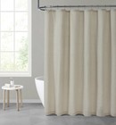 Hotel Collection Luxurious Waffle Weave Fabric Shower Curtain - Assorted Colors