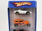 Hot Wheels 5-die Cast 5 Pack Of Cars Set White Orange Blue Red Truck New 2007