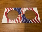 100   2 5 X  2 5 Coin Holders  American Flag Flips For American Silver Eagles