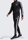 Adidas Men s Essentials 3-stripes Track Suit Pants jacket Gk9651 Black Large Nwt