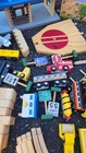 Large Value Lot Wooden Brio Thomas The Train Compatible  Engines Bridges   More