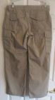 Tru-spec Khaki Poly Cotton Tactical Rip-stop Cargo Pants   Women s Size 12