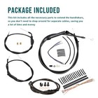 Extended Clutch Cables Harness Kit For Harley Softail 2000-2006 14   Handlebar