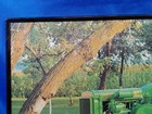 Antique John Deere Tractor Framed Photo Art Print Farm Grass Field Corn Trees