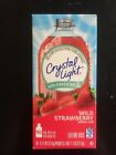 6 Boxes Crystal Light Wild Strawberry Drink Mix 10 On The Go Packets