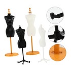 Stylish Compact Mannequin Clothing Form Set For Display Home Studio 25x7 5cm