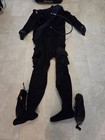 Xl Dui Signature Series Drysuit  - Cf 200 With Undergarments And Boots Size 12