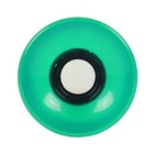 Longboard Wheels 65mm X 46mm 83a Clear Green 4-pack