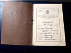 Original 1890s Italian Passport - Italy - Regno D italia Passaporto 6x4 Antique 