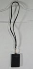Classic Coach Id Lanyard Badge Holder Card Case Leather Neck Strap Brown