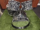 Vintage Ludwig 1976 Drumset Black Diamond Pearl