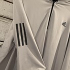 Adidas Men s Golf 1 4 Zip Long Sleeve Pullover Grey Stretch Size Xl Large Upf 50