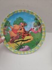 Winnie The Pooh Plastic Non-matching Bowl   Plates Set Of 3