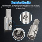 2x Car Audio Power ground 1 0 Gauge To 1 0 Gauge Amp Input Reducers Wire Reducer