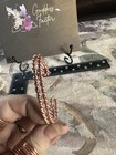 Galactic Copper Tensor Ring Bracelet Universal Size 12 Gage Hand Made