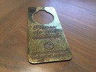 Vintage Brass  do Not Disturb  Door Hanger-from The Westin Bonaventure Hotel-la