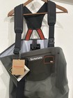 Simms Guide G3 Gore-tex Pro Bootfoot  felt  Waders Men   s Size L-10 Gunmetal New