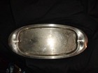 Antique Spanish  915 Solid Silver Oval Serving Tray Hallmarked Lpns Ks6  323gram