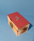 Vintage Heddon Meadow Mouse Fish Lure In Small Wood Box 