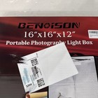 16in Led Photo Studio Light Box Portable Folding Photography Shooting Tent Kit