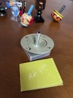 Hanukkah Dreidel Lot Of 8 Vintage Judaica  Adi Sidler Plaut Dreidels