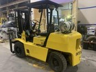 8 000 Pound Hyster Model H80xl Pneumatic Tire Triple Stage Forklift W  Sideshift