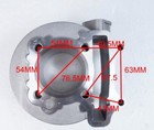 Big Bore Cylinder Kit 55mm 125cc For Kawasaki Kfx90 90cc 4t Atv Kymco Mxu90 Nj