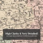 Old Map Of Maine 1861 - Vintage Maine Art