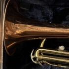 Conn Director Bb Cornet 3-valve Piston Copper And Gold Lacquer Brass W  Case
