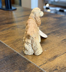Vtg Nin s Collection Buff American Cocker Spaniel Figurine  Excellent Cond 