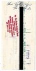 Rare 1970 Cancelled Check To The Oxfords From Management   Booking Company