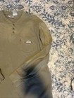 Rasco Fr Men Shirt L Khaki Henley T-shirt Long Sleeve Work Wear Cat2
