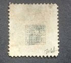 Us Scott  121 Used 1869 30 Cent Red   Blue Eagle Stamp Cancelled