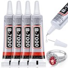 B-7000 Glue Clear 4 Pack     15ml Jewelry Rhinestone Fabric Phone Repair Adhesive 
