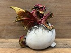 Dragons In Egg Resin Figurine 6  X 5 5 