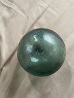 Vintage Japanese Glass Fishing Float With 2 X Marks - Approx 3 1 4 