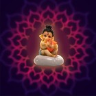 God Ganesh Statue Sculpture Idol Figurine Hand Painted Decorative Showpiece F   
