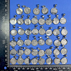 45pcs Seymchan Iron Meteorite Round Pendant Diameter 15 5mm X0266