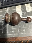 4   Post Finial Wood Newel Topper- All Dimensions Approx  2  Dia  W screw